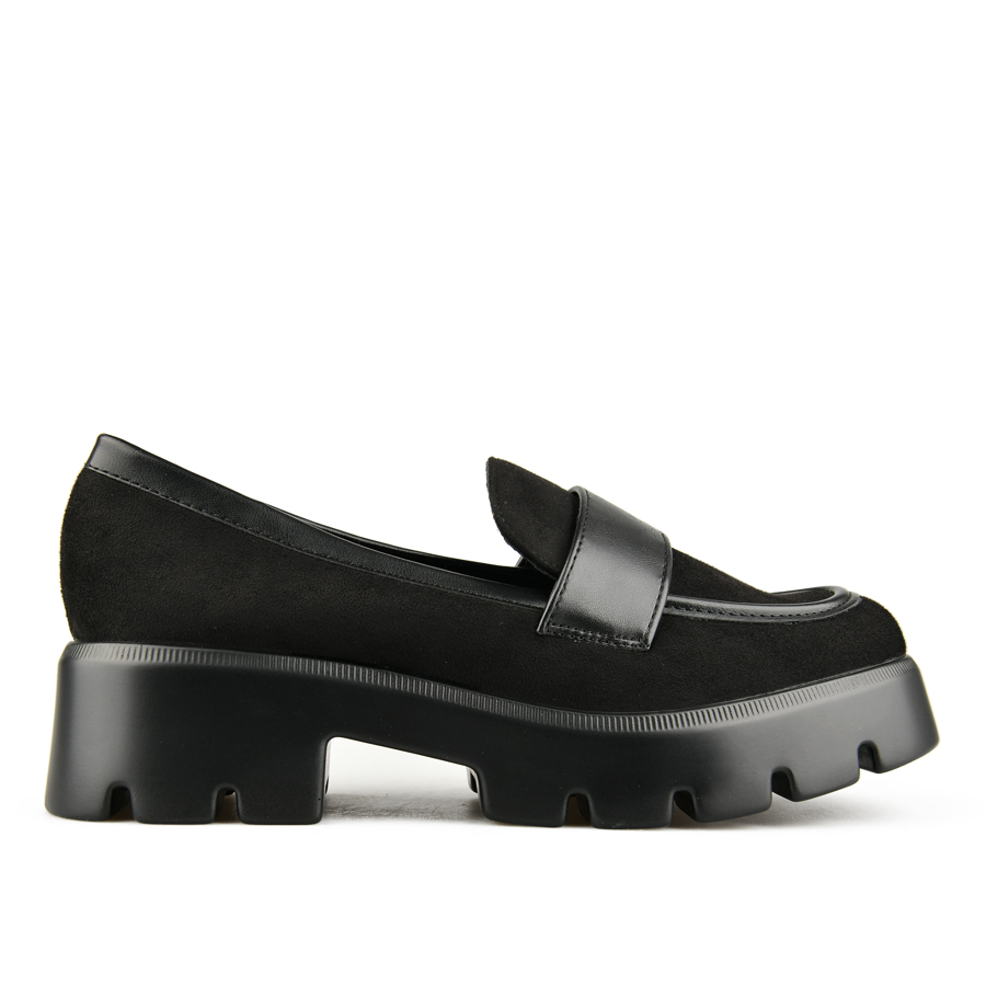 pantofi damă piele naturală negru 0