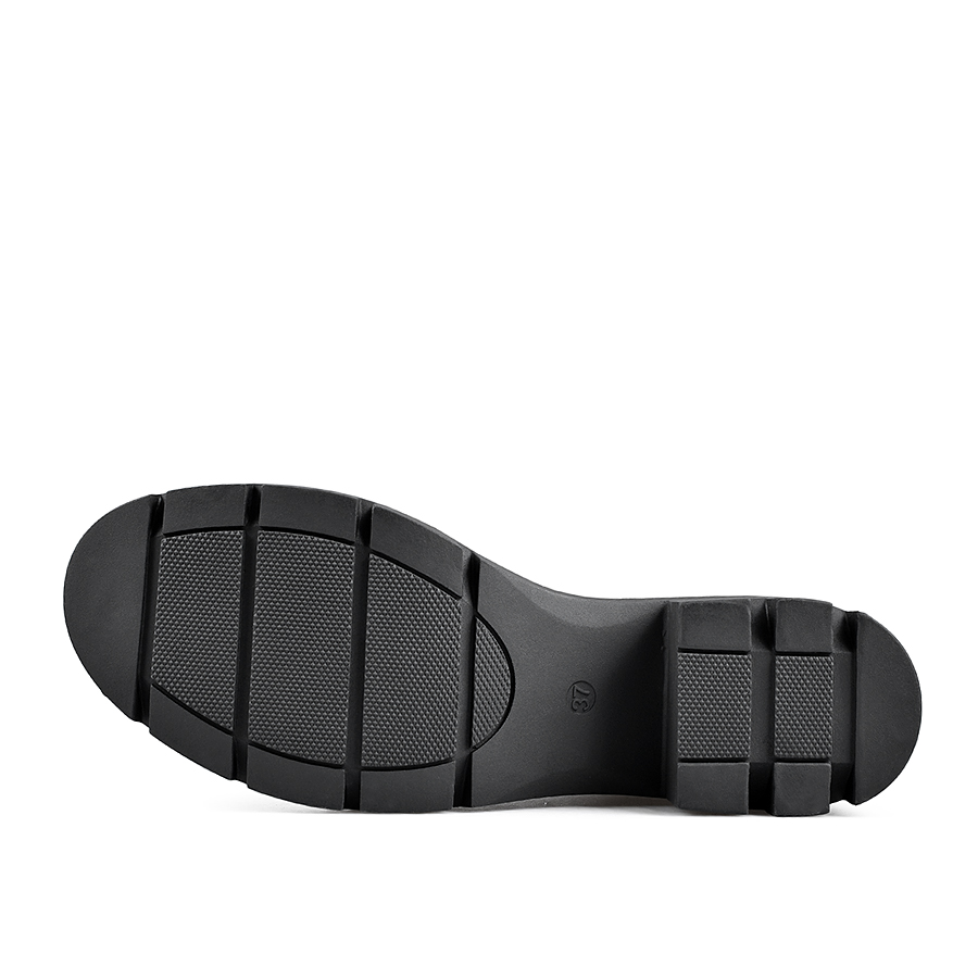 botine damă piele ecologică negru 5