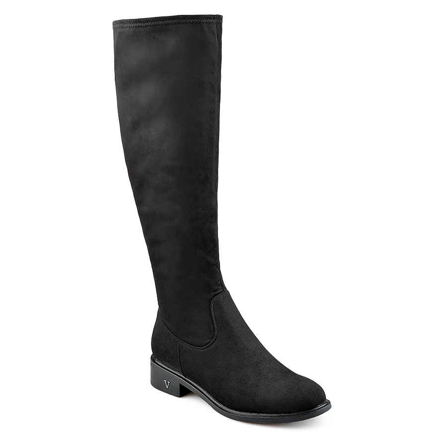 cizme damă textil negru 2