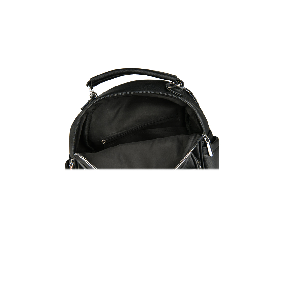 rucsac damă piele ecologică negru 2