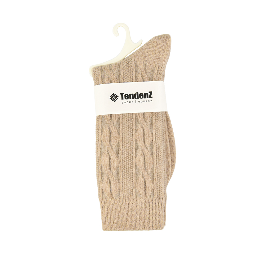 șosete damă textil maro 0