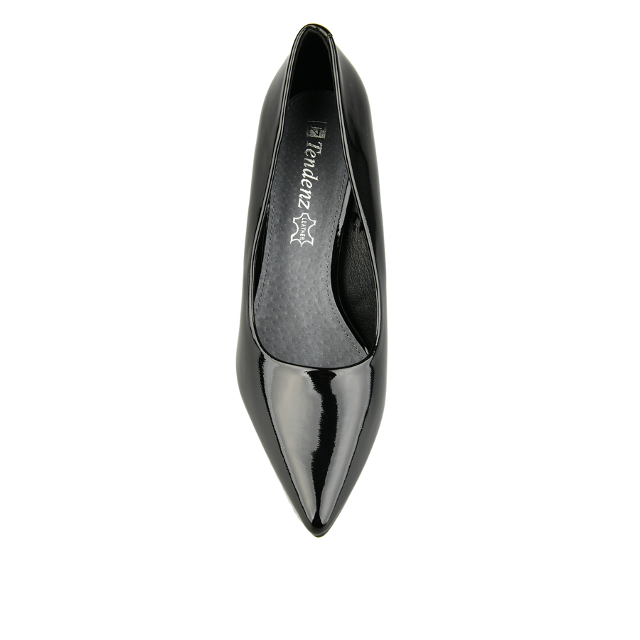 pantofi damă piele ecologică negru 2