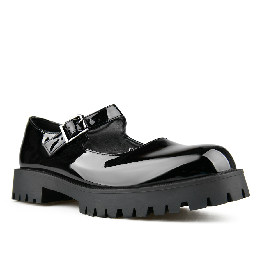 γυναικεία παπούτσια οικολογικό δέρμα μαύρο 2