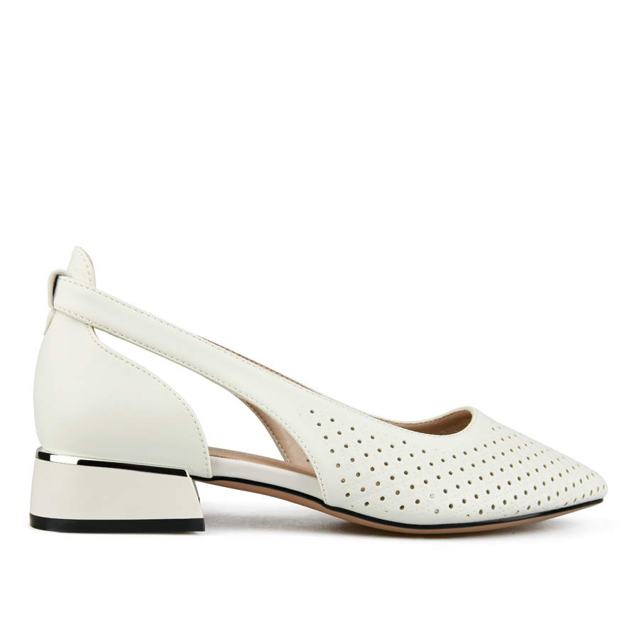 γυναικεία παπούτσια οικολογικό δέρμα λευκά 0