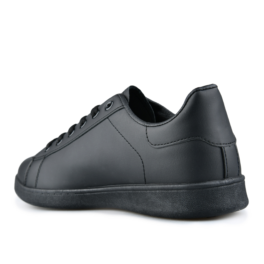 ανδρικά sneakers οικολογικό δέρμα μαύρο 3