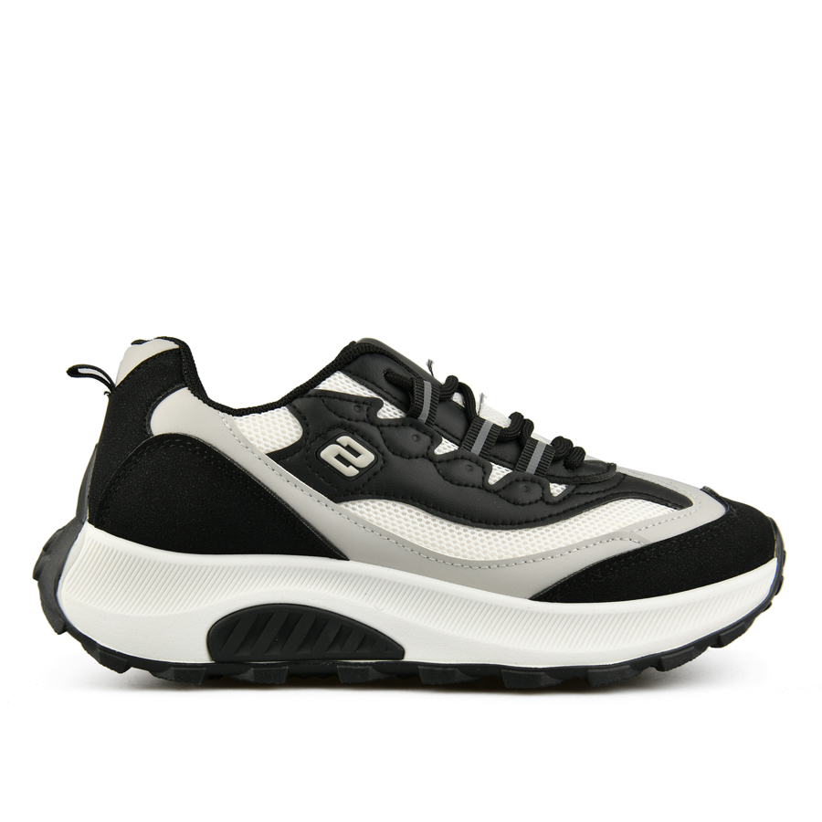 adidași damă piele ecologică/textil negru 0