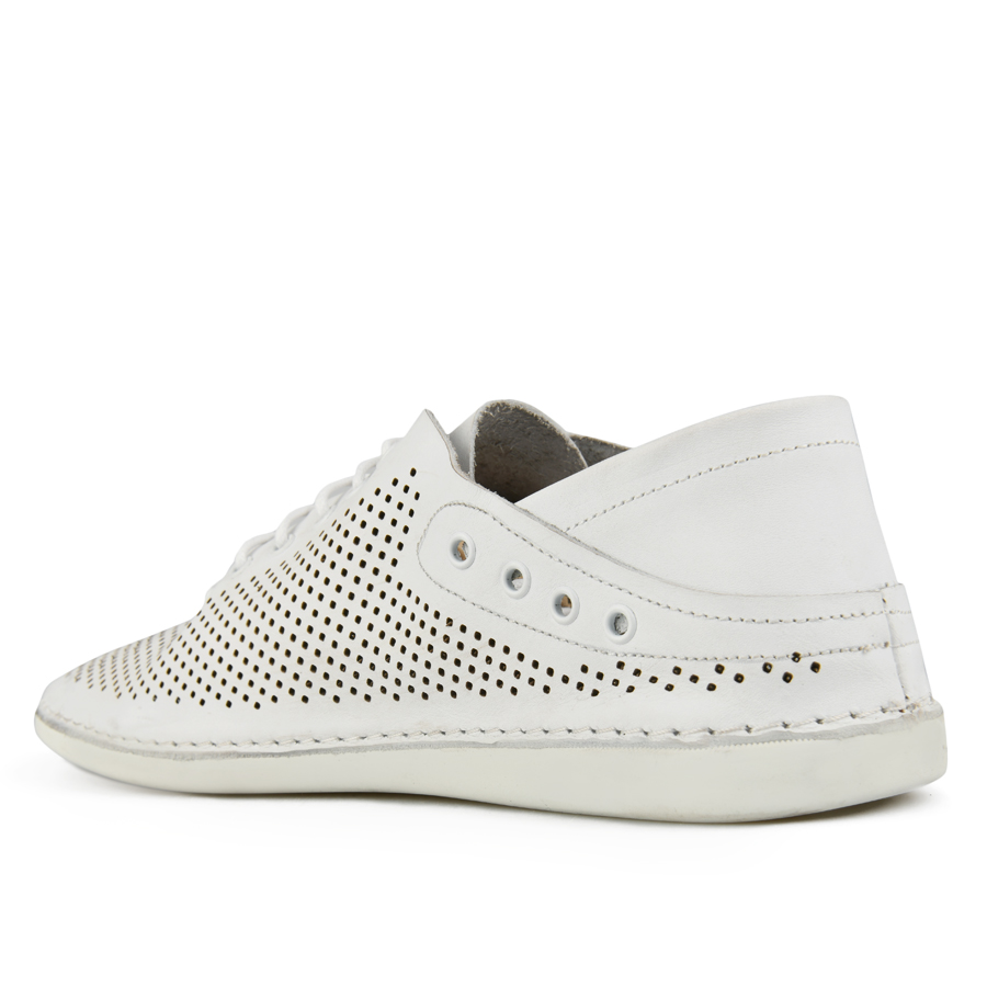 мъжки обувки естествена кожа бели 3