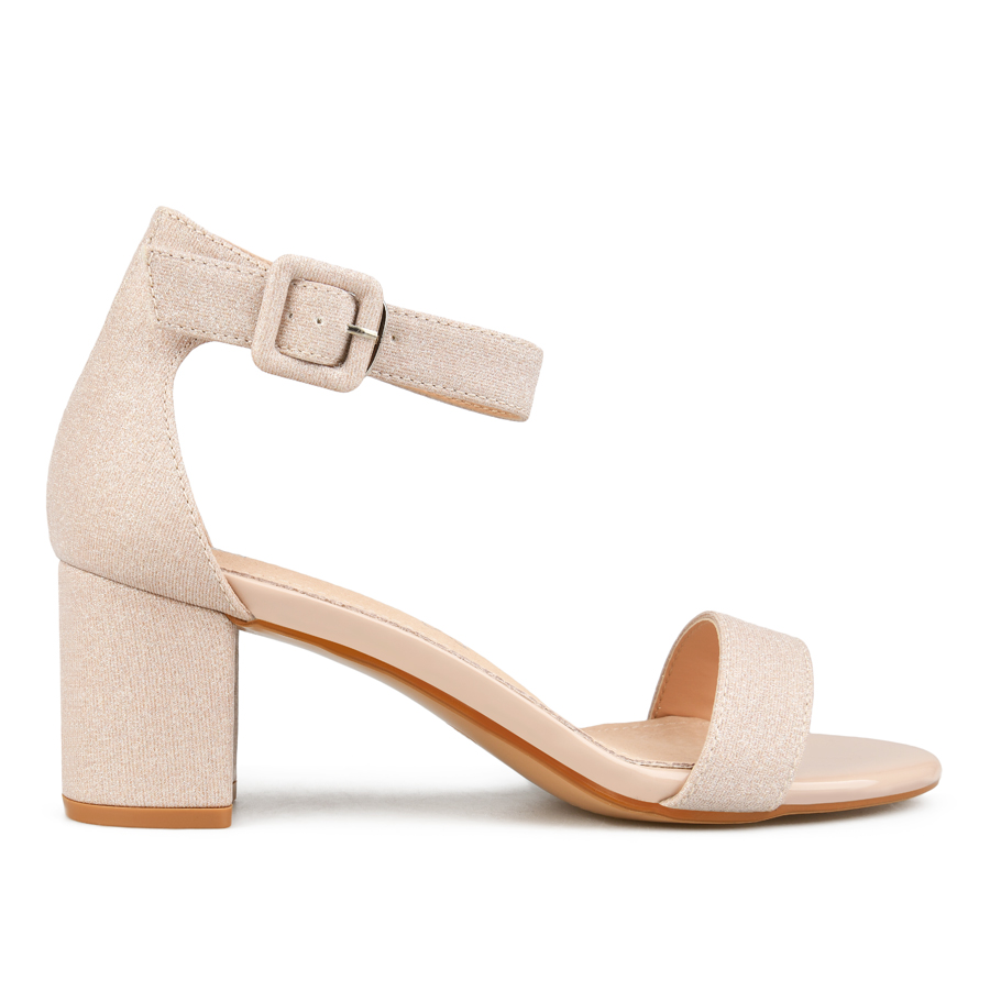 дамски сандали еко кожа светло златни 0