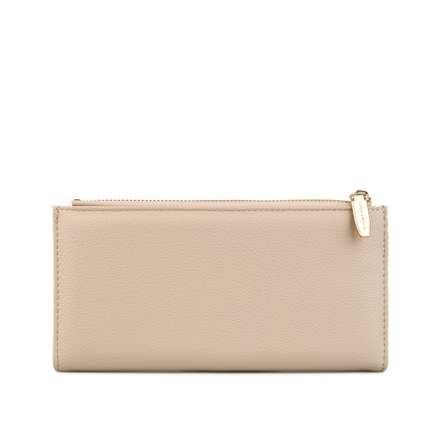 portofel damă piele ecologică bej 1