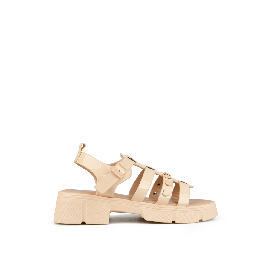 παιδικά σανδάλια οικολογικό δέρμα μπεζ 0