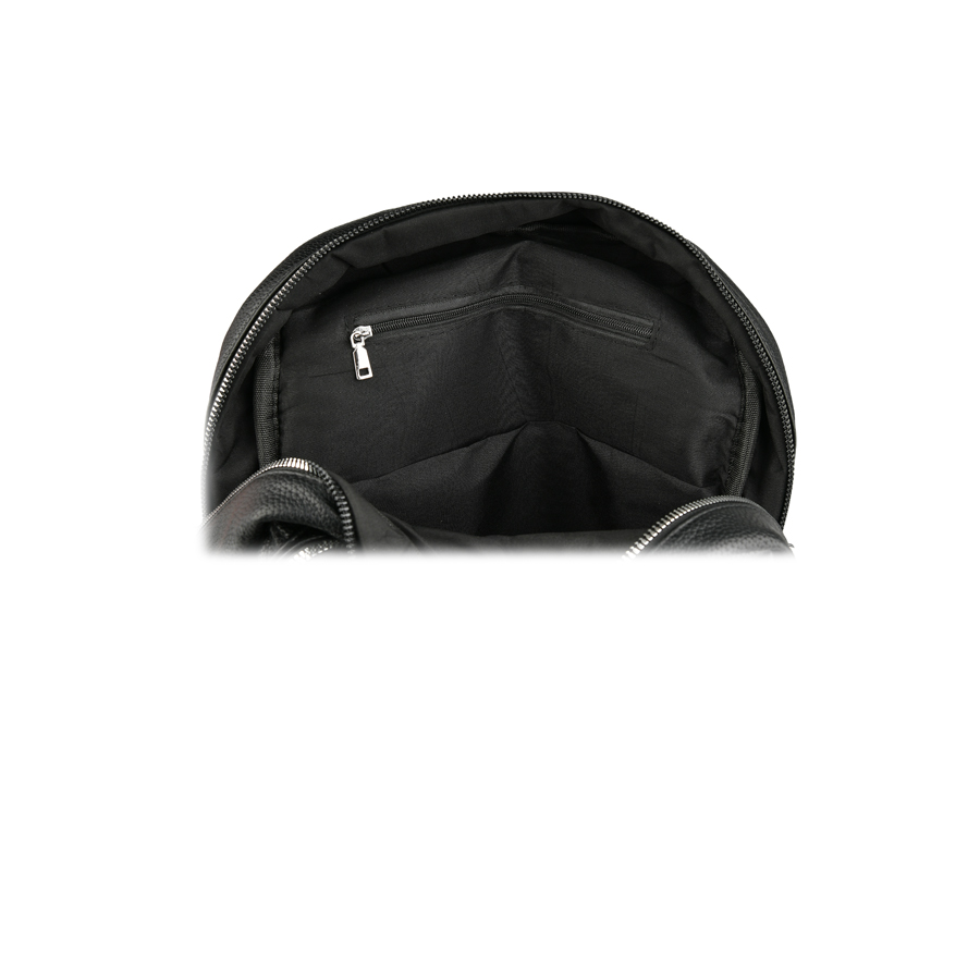 rucsac damă piele ecologică negru 2