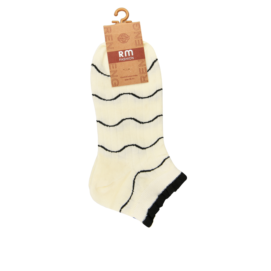 lady's socks textiles beige 0