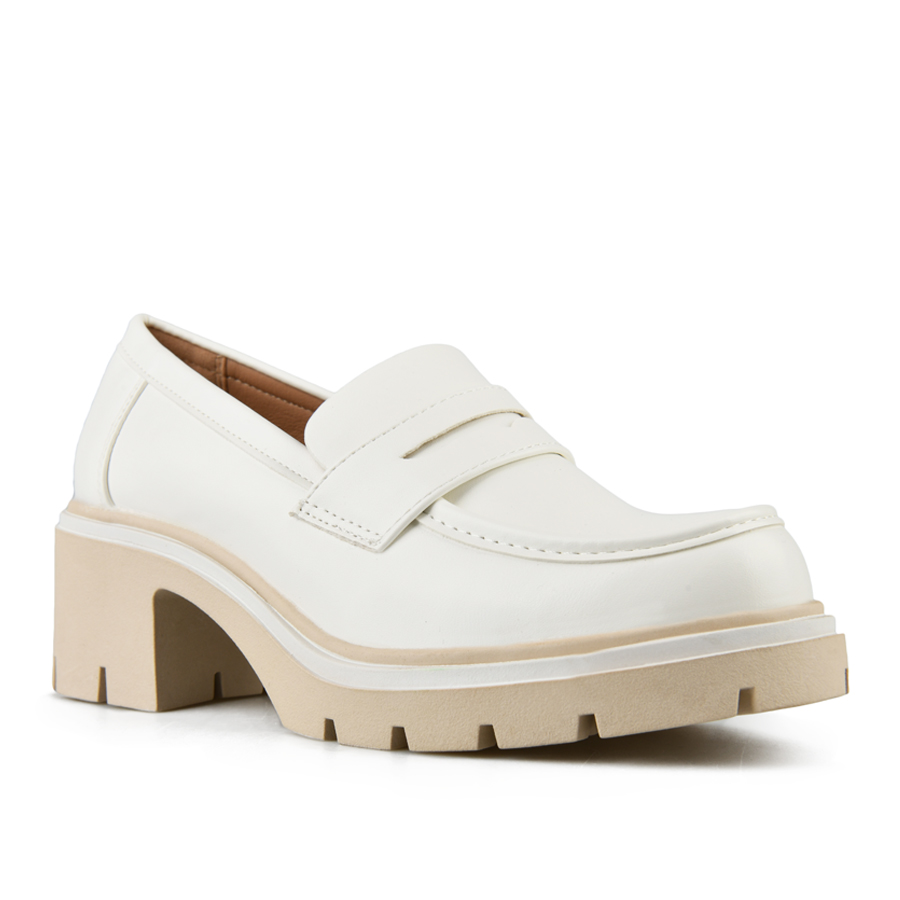 дамски обувки еко кожа бели 1