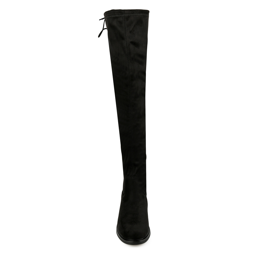 cizme damă textil negru 2