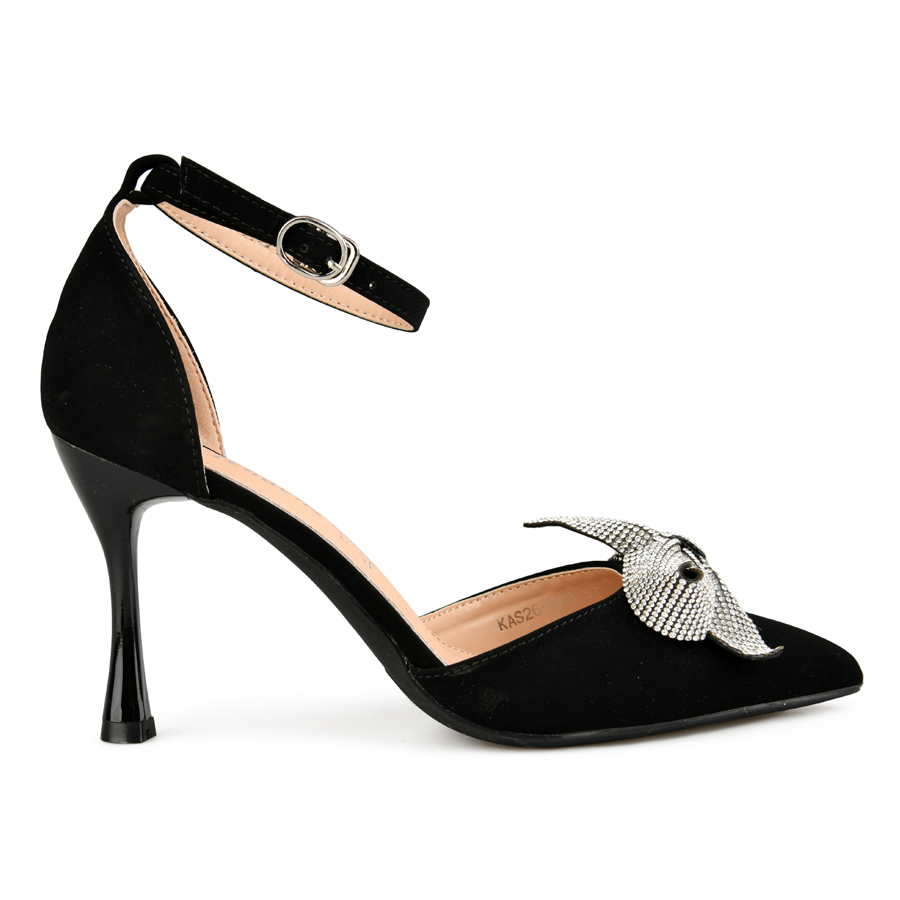 дамски сандали еко кожа черни 0