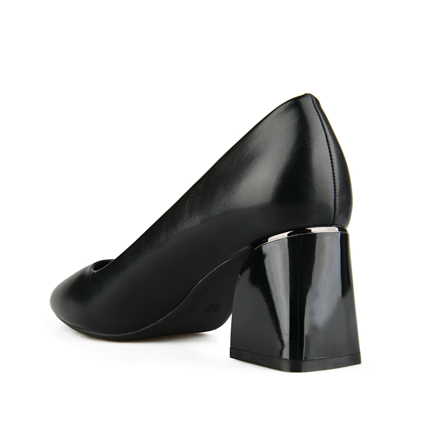 γυναικεία παπούτσια οικολογικό δέρμα μαύρο 3