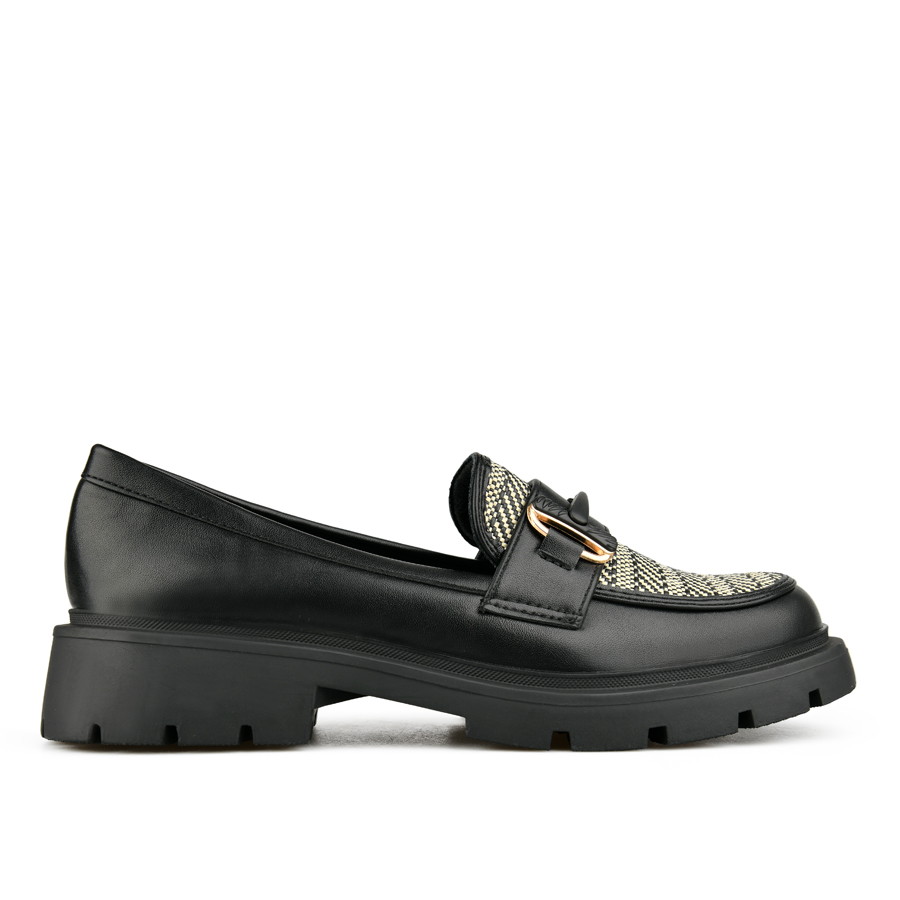 γυναικεία παπούτσια ύφασμα/οικολογικό δέρμα μαύρο 0