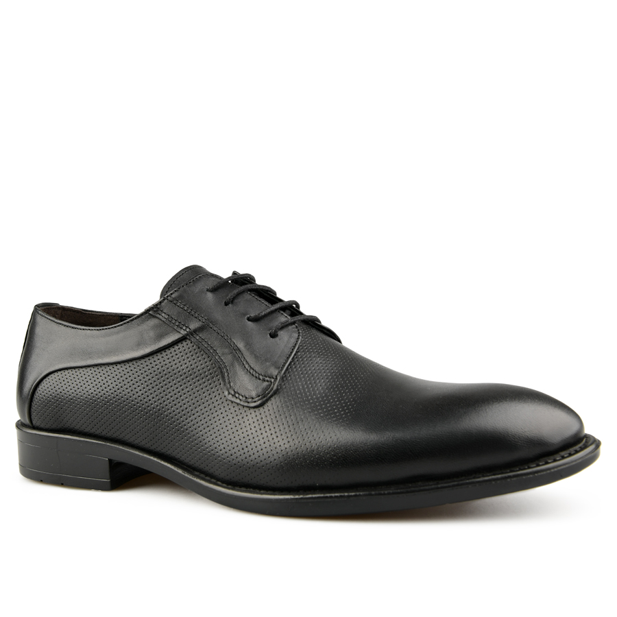 мъжки обувки естествена кожа черни 1