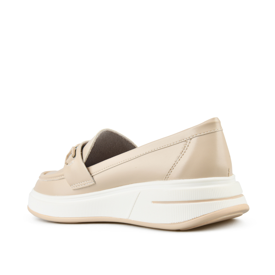 γυναικεία παπούτσια οικολογικό δέρμα ανοιχτό μπεζ 3