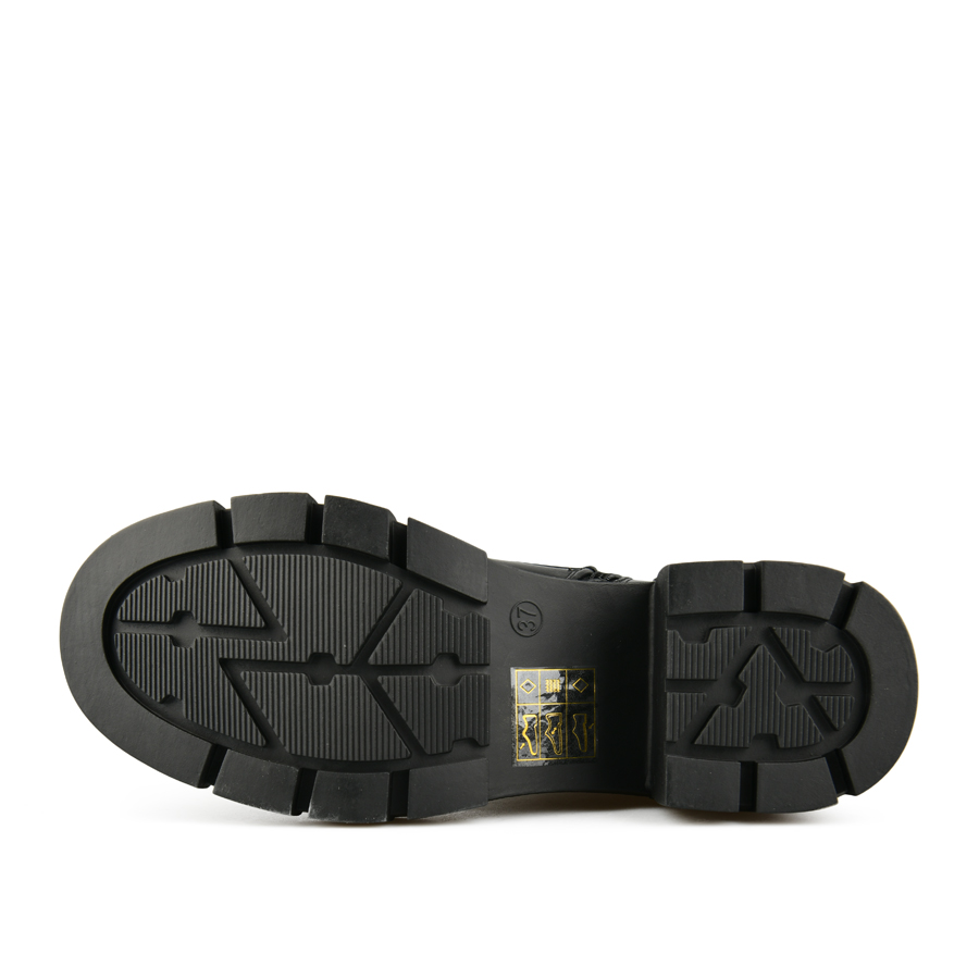 botine damă piele ecologică negru 4