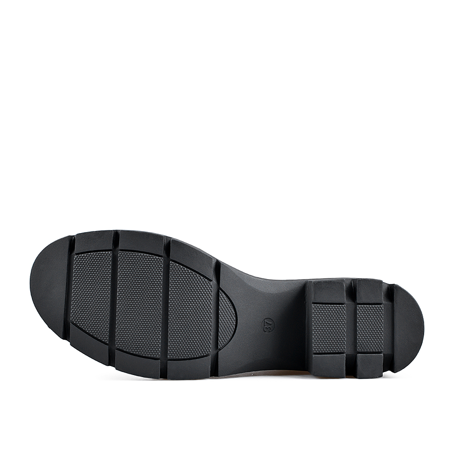 botine damă textil negru 5