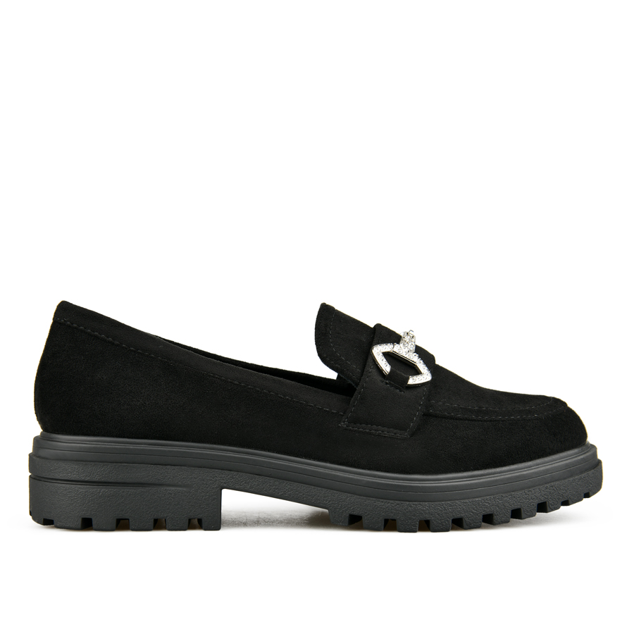 дамски обувки текстил черни 0