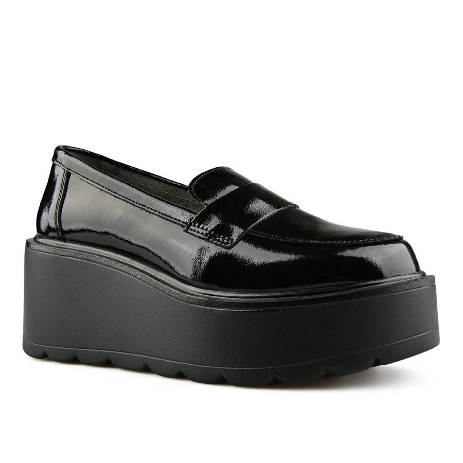 дамски обувки естествена кожа черни 1