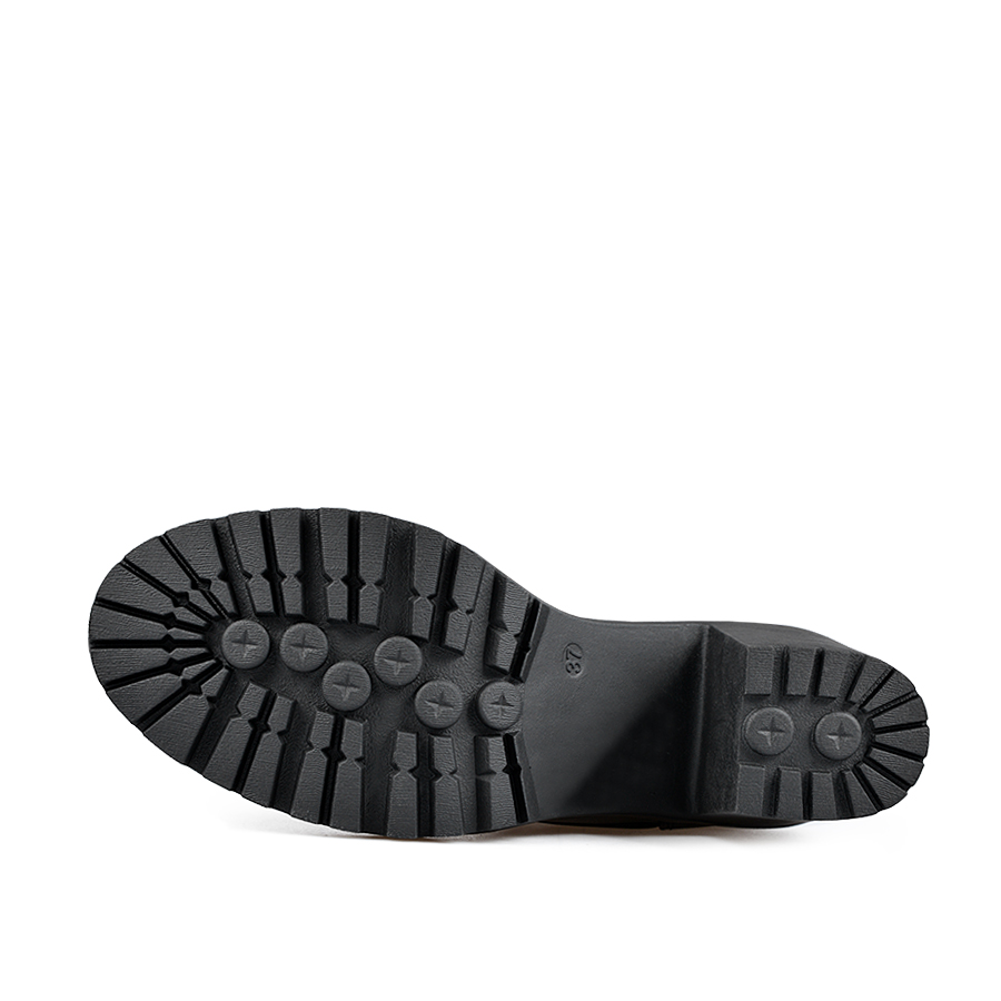botine damă piele ecologică negru 6