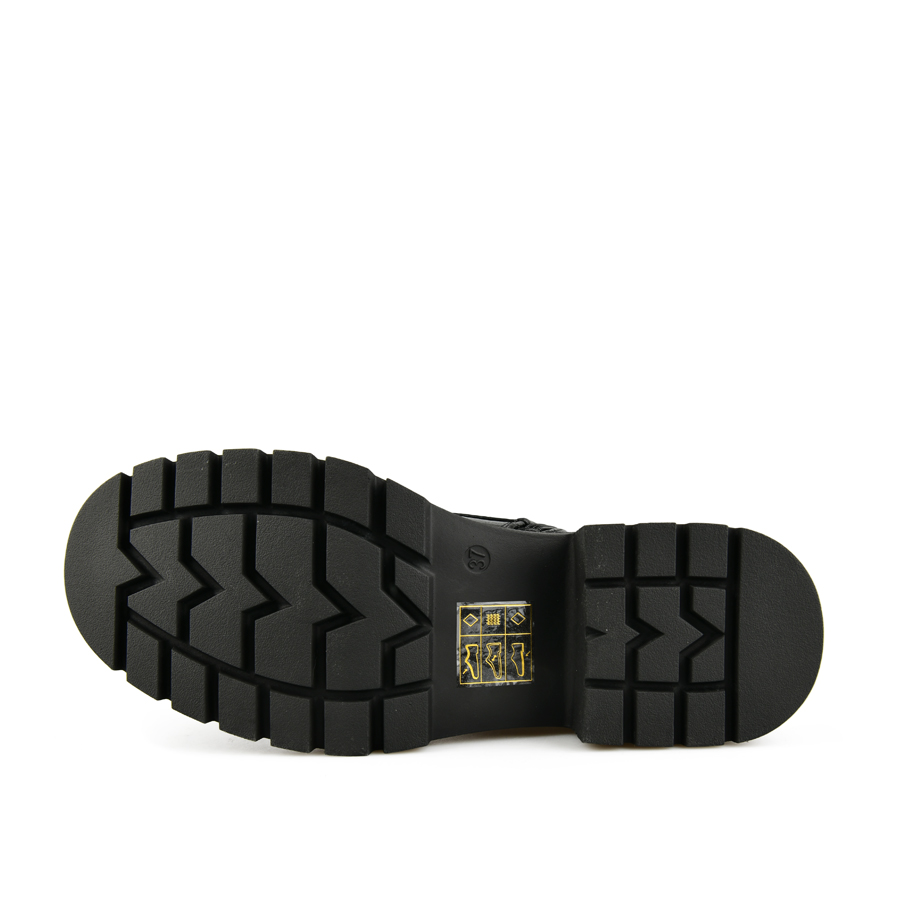 botine damă piele ecologică negru 4