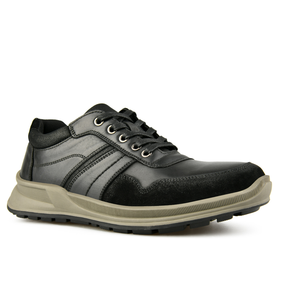 pantofi bărbați piele naturală negru 1