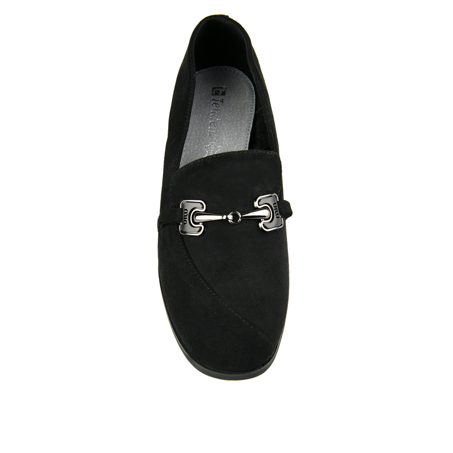 pantofi damă textil negru 2