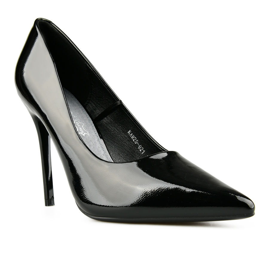 pantofi damă piele ecologică negru 1