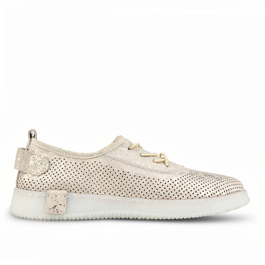 pantofi damă piele naturală gri 0