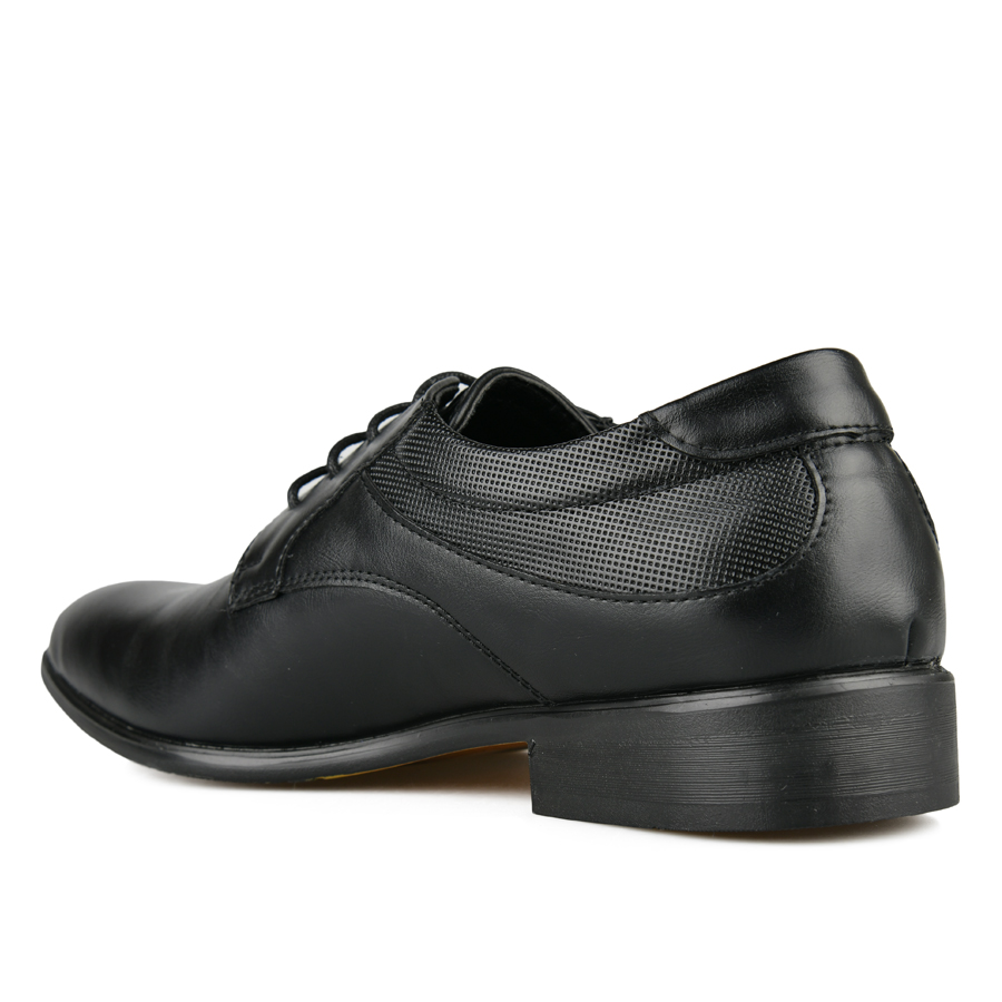 ανδρικά παπούτσια οικολογικό δέρμα μαύρο 3