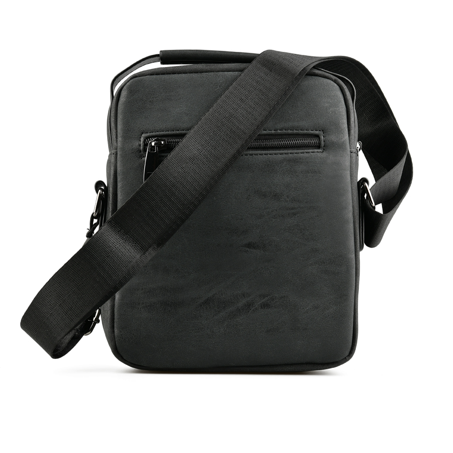 geantă bărbați piele ecologică negru 1