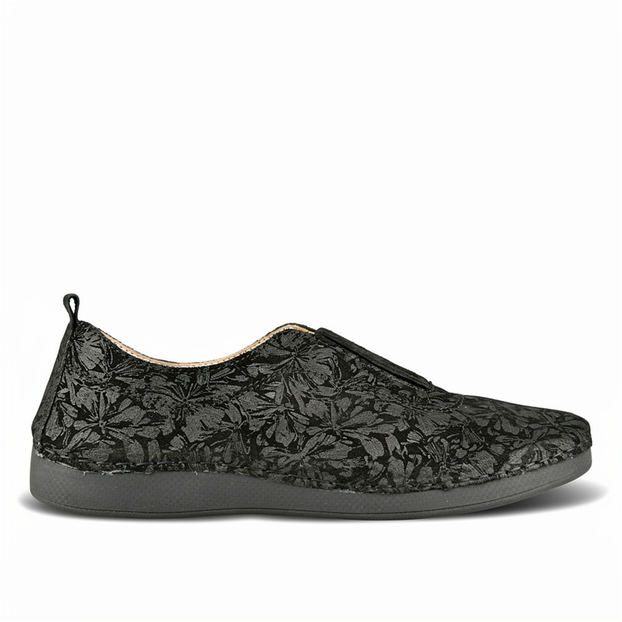 pantofi damă piele naturală negru 0