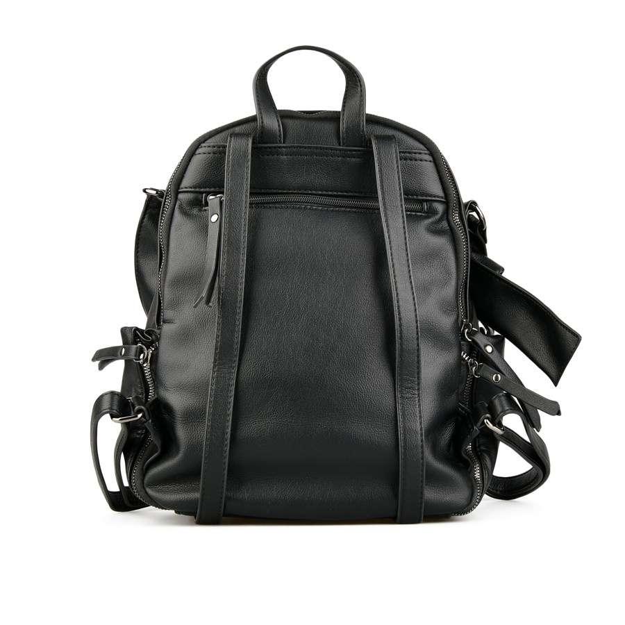 дамска раница еко кожа черна 1