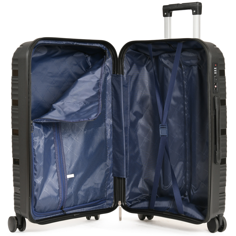 μεγάλο bαλίτσα πολυπροπυλένιο μαύρο 5