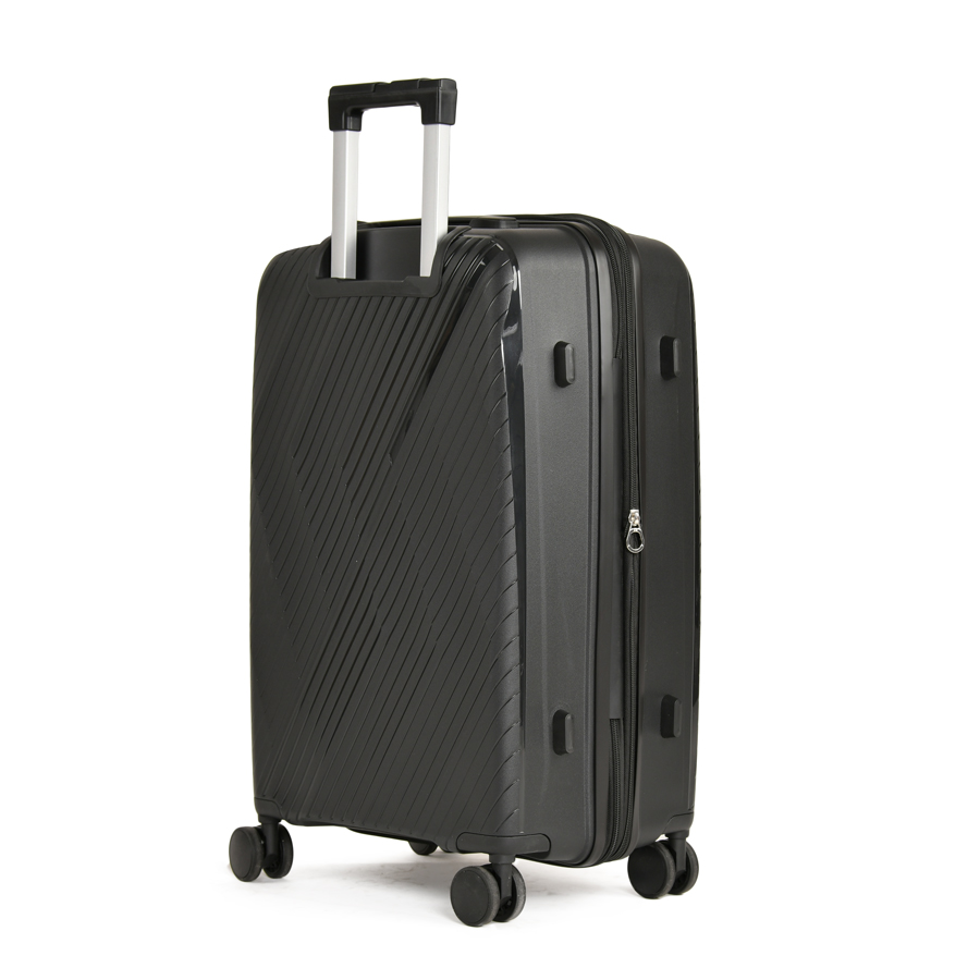 μεσαίο bαλίτσα πολυπροπυλένιο μαύρο 2