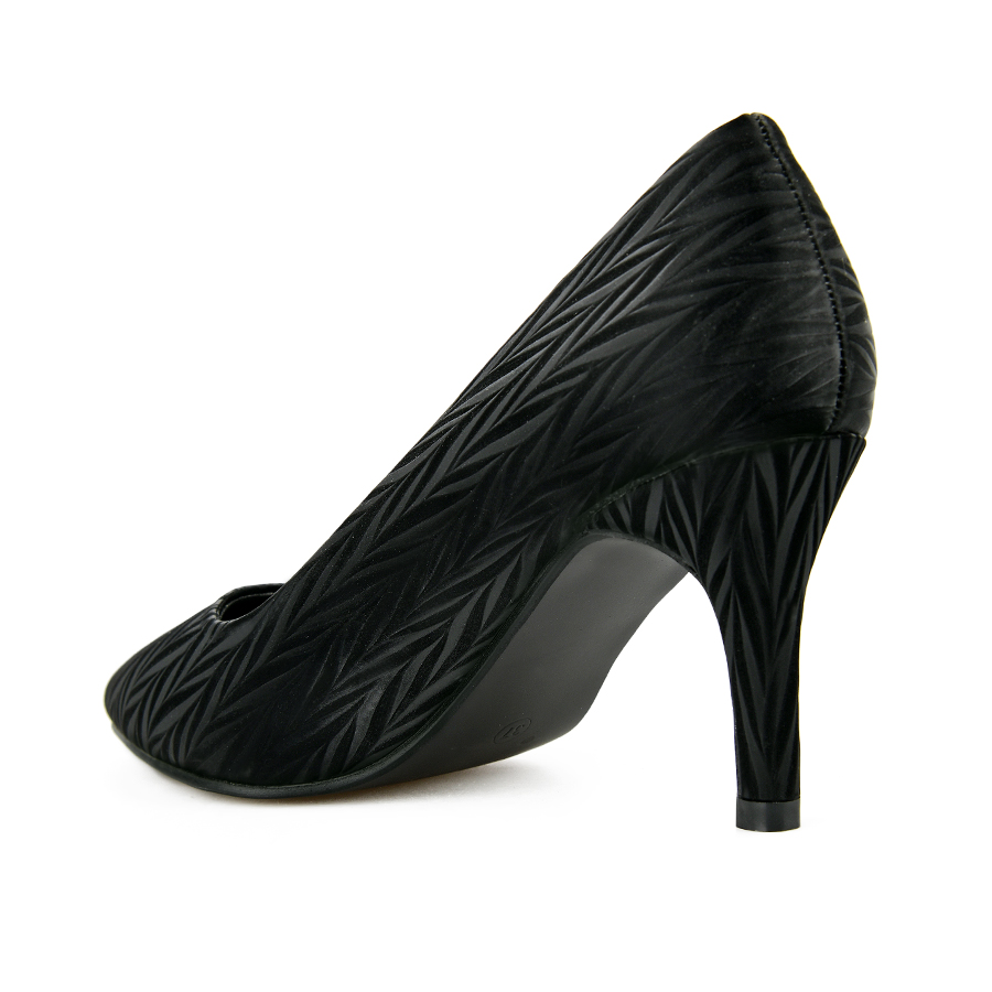 pantofi damă piele ecologică negru 3