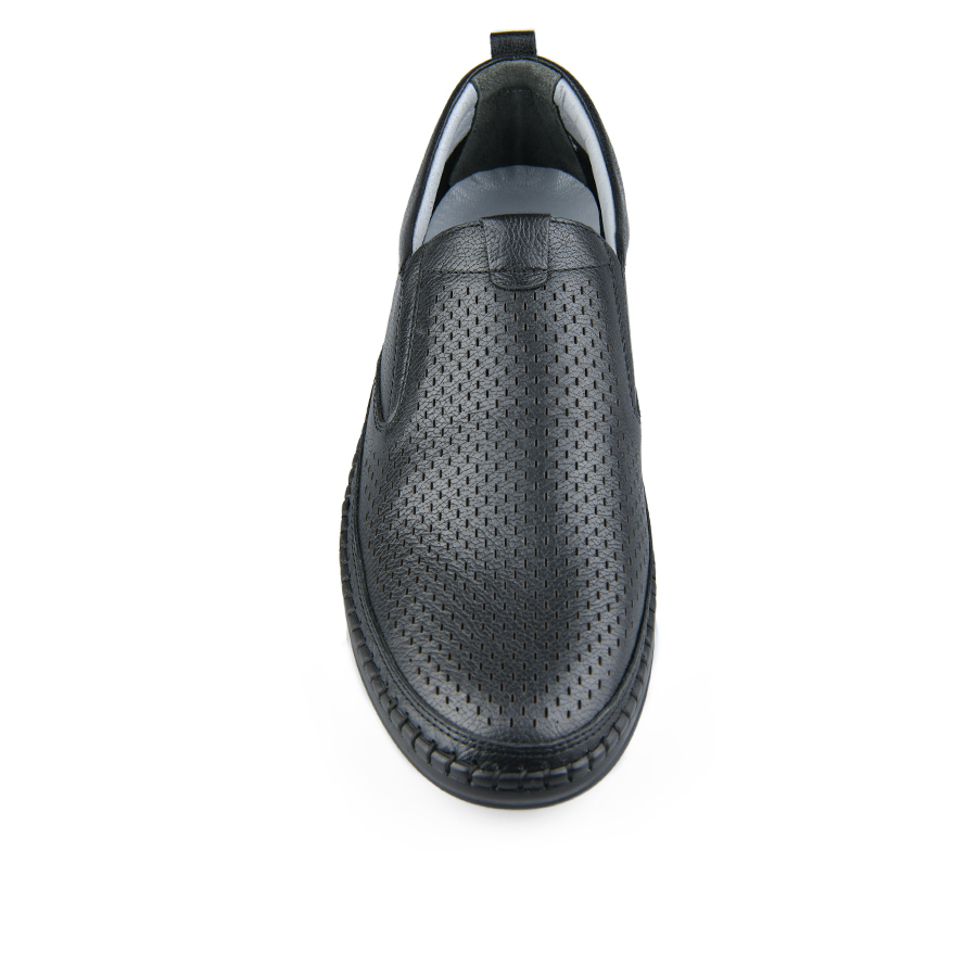 мъжки обувки естествена кожа черни 2