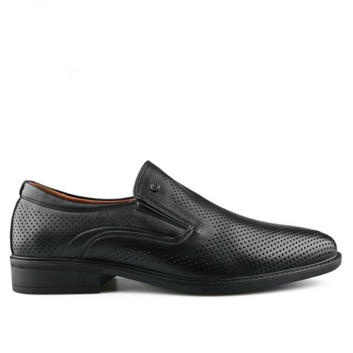 Ανδρικά παπούτσια κομψά μαύρο χρώμα 0148852 