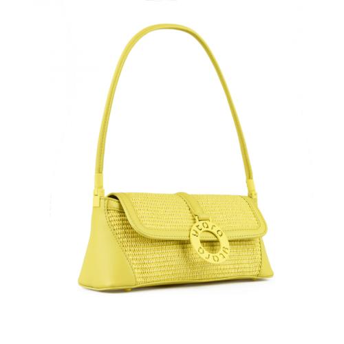 Γυναικεία καθημερινή τσάντα σε κίτρινο χρώμα