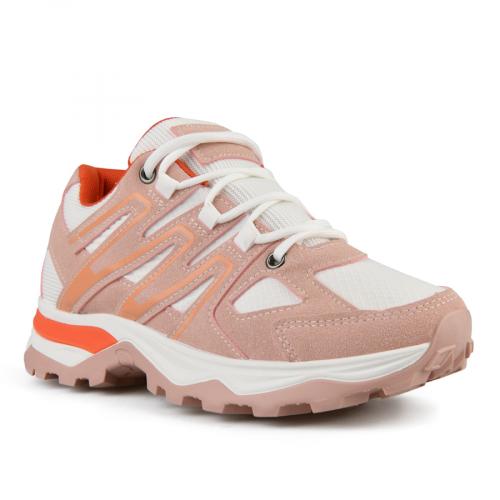 Γυναικεία αθλητικά παπούτσια ροζ χρώμα 0151379
