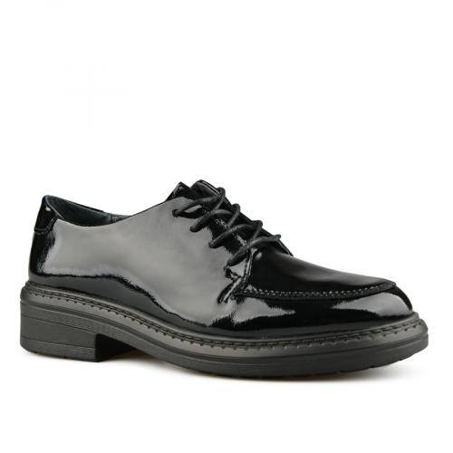 Γυναικεία casual παπούτσια μαύρο χρώμα 0151478