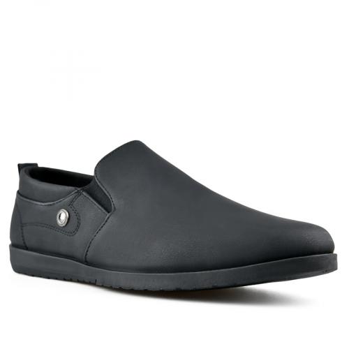 Ανδρικά παπούτσια casual μαύρα 0148824