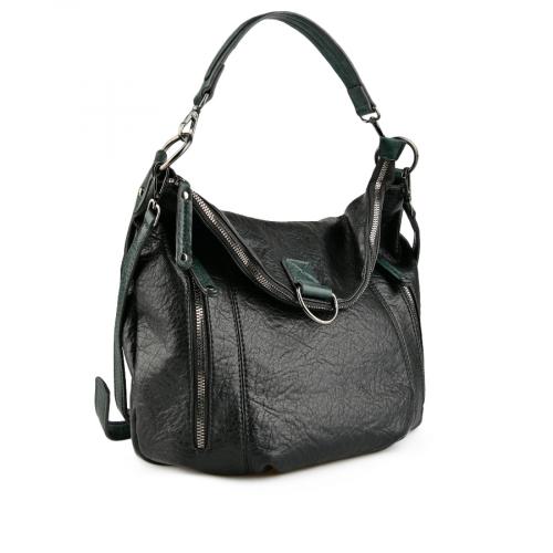 γυναικεία casual τσάντα σε μαύρο χρώμα 0150959