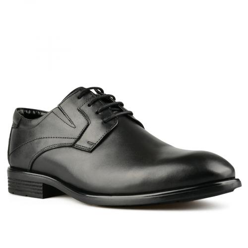 Ανδρικά κομψά παπούτσια μαύρο χρώμα 0147831