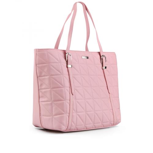 Γυναικεία καθημερινή τσάντα  ροζ 0149500