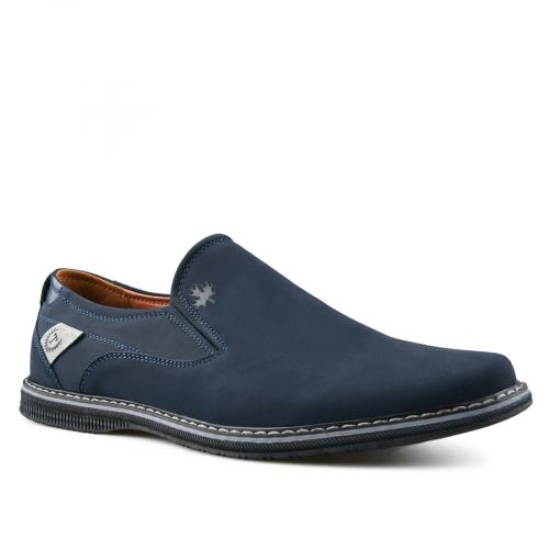 Pantofi casual pentru bărbaţi,de culoare albastru 